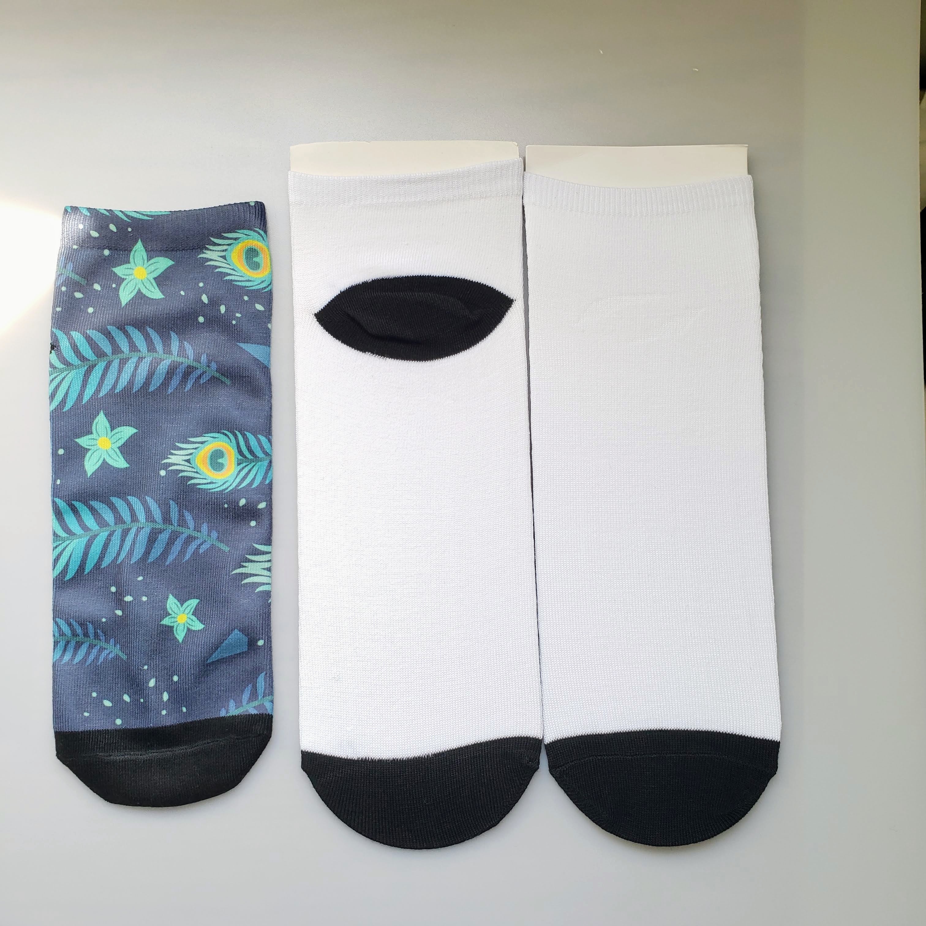 Ankle Socks for Sublimation - 15 or 30 pair packs-Design Blanks