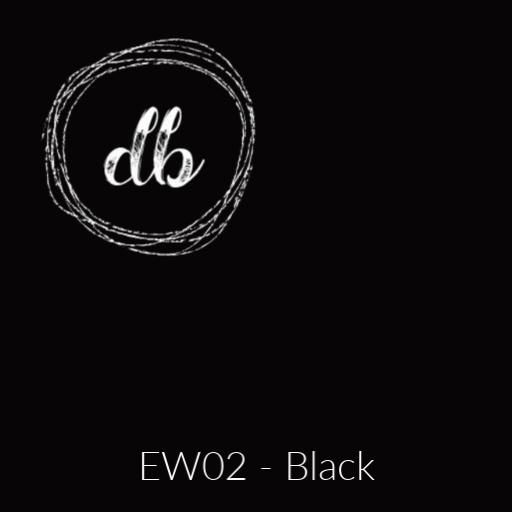 EW02 Black - EasyWeed® HTV-Design Blanks