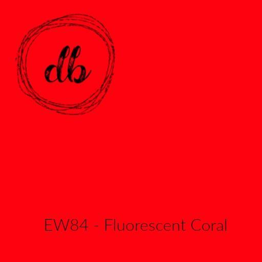 EW84 Fluorescent Coral – EasyWeed® HTV-Design Blanks