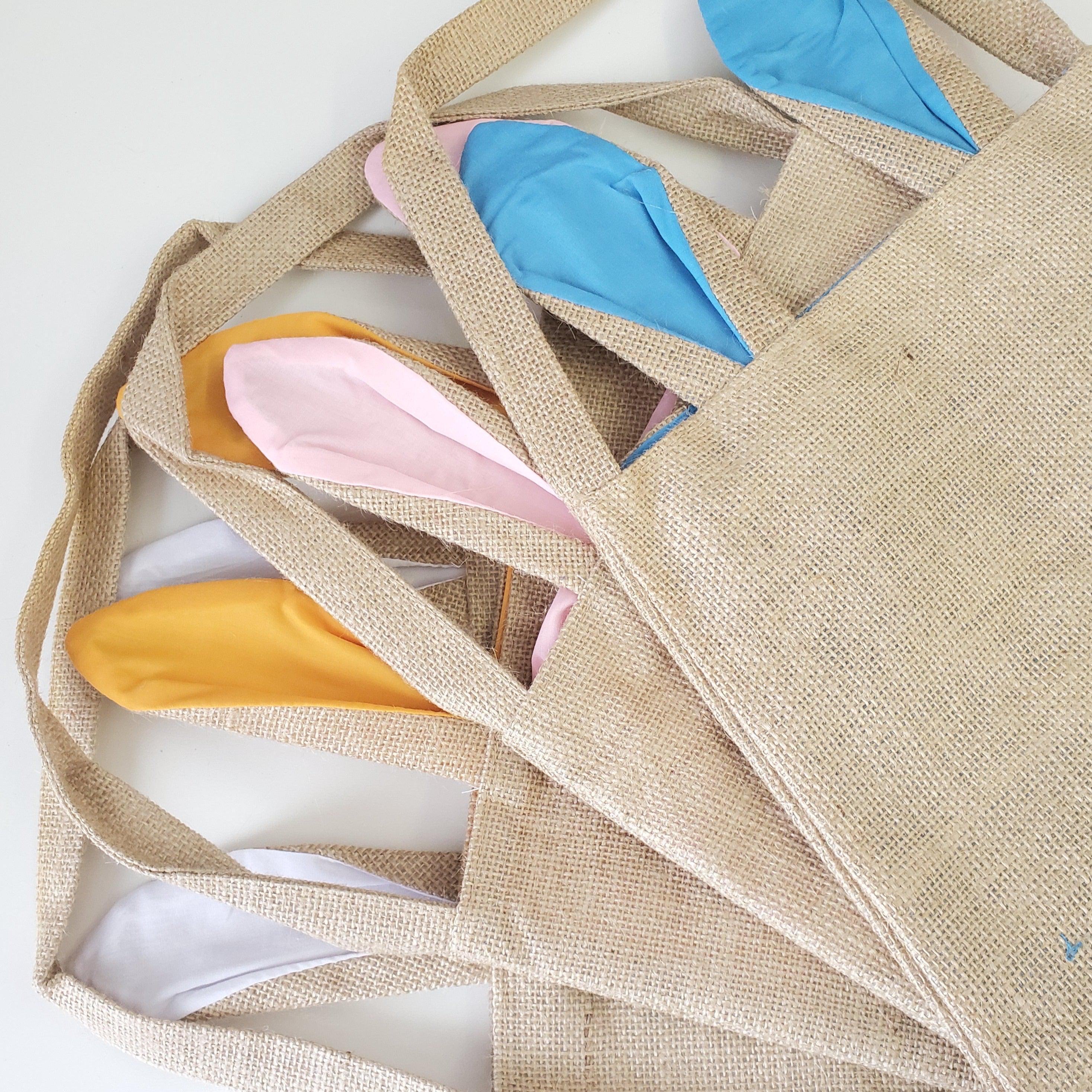 Easter Bunny BAGS Burlap-Design Blanks