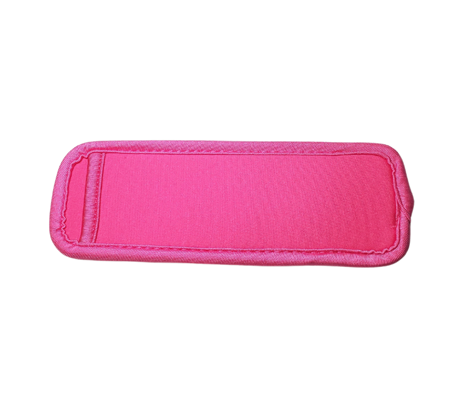 Freezie Cover - Solid Colour - Pink-Design Blanks