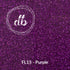 GL15 Purple – Glitter HTV-Design Blanks