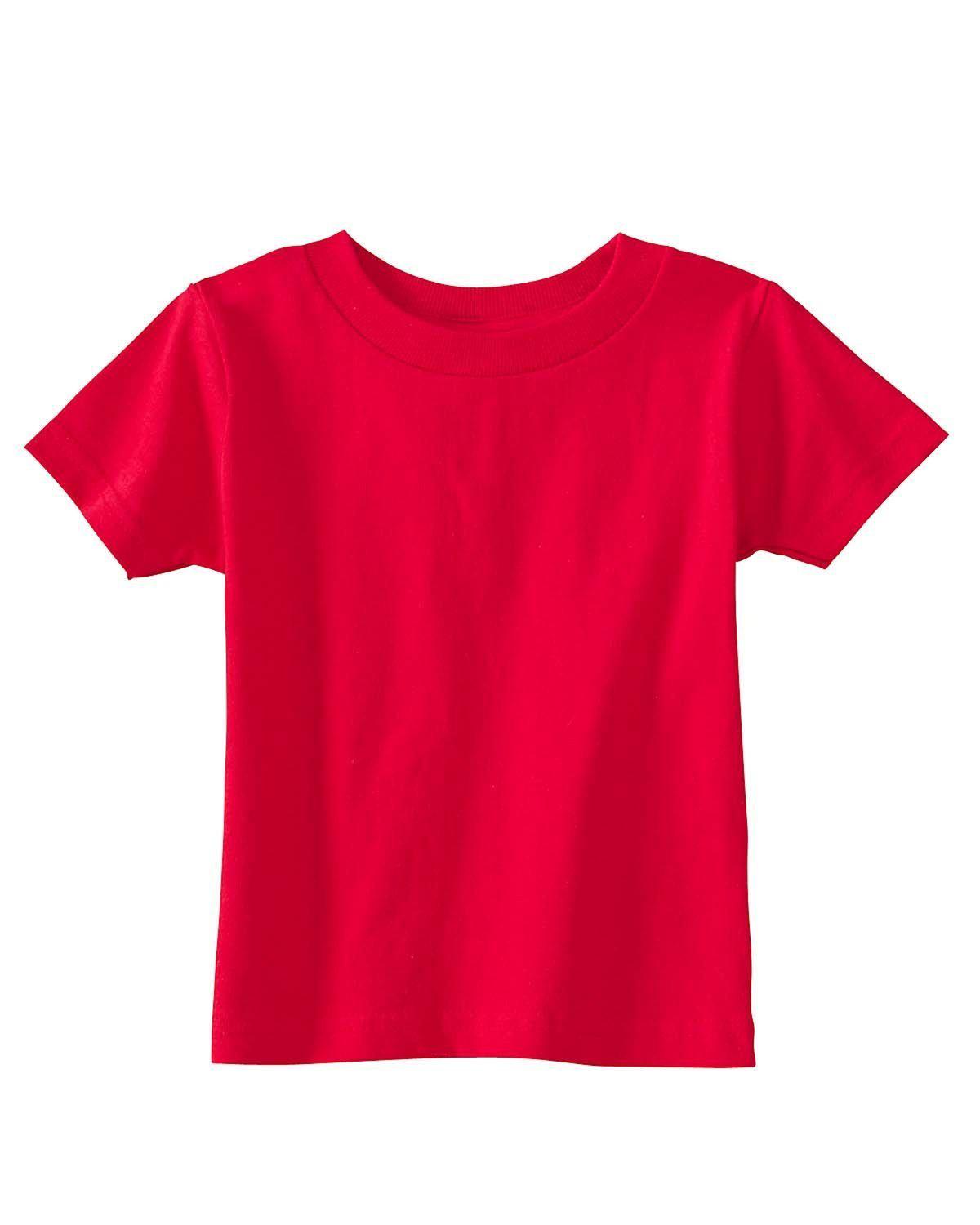 Red Infant & Toddler TSHIRTS by Rabbit Skins-Design Blanks