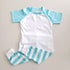 Spring Stripe Pajama - Short Sleeve BLUE-Design Blanks