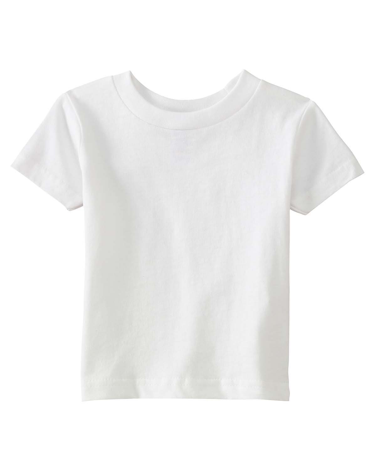 White Infant & Toddler TSHIRTS by Rabbit Skins-Design Blanks