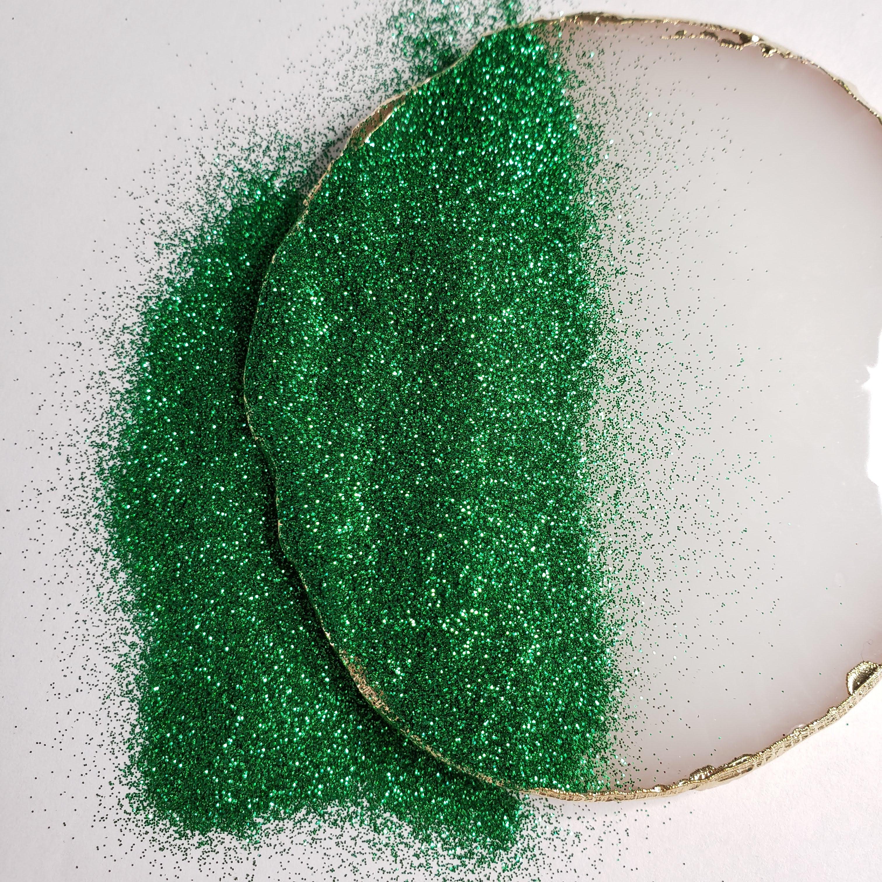 X'Mas Green Glitter-Design Blanks