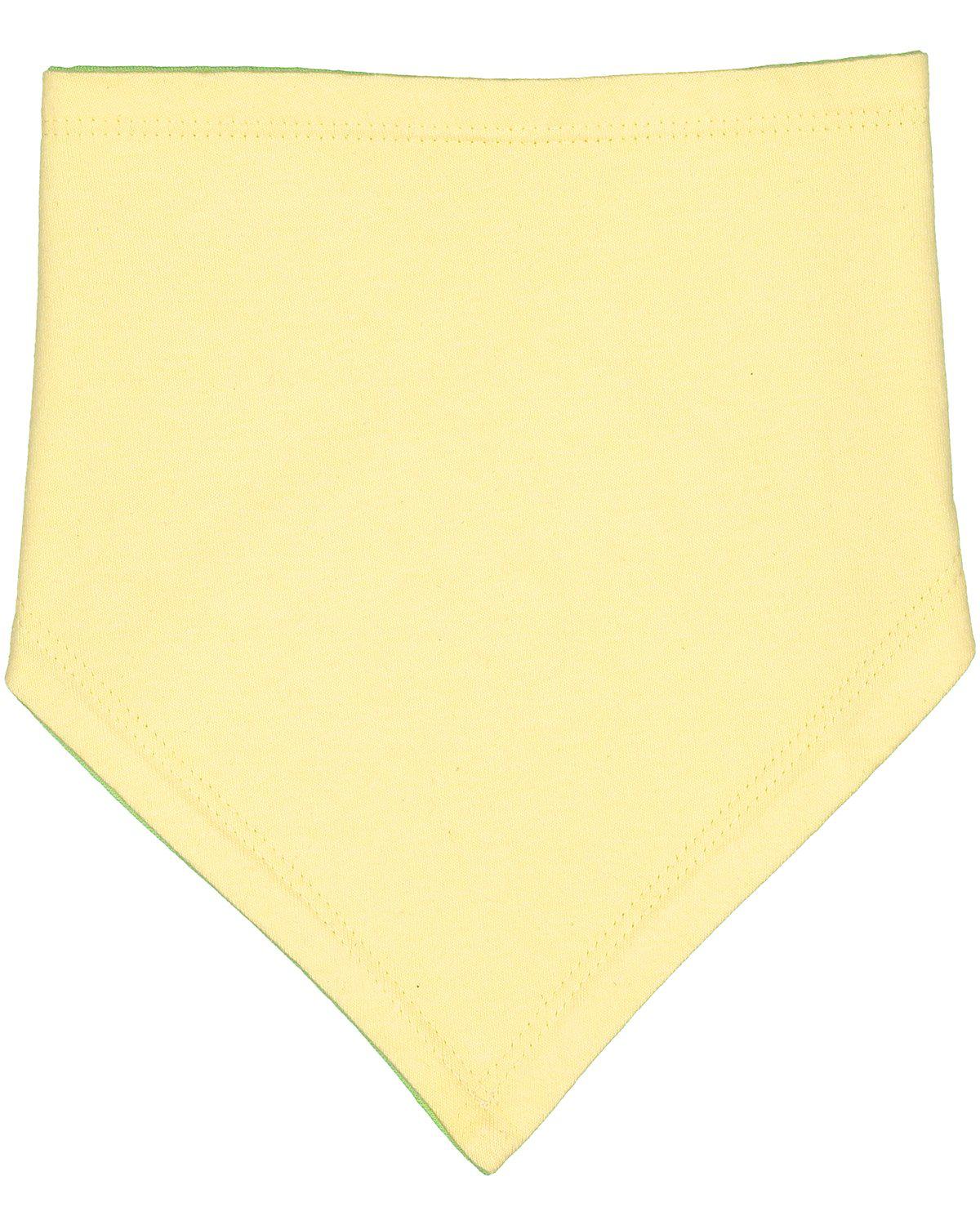 Banana/KeyLime - 100% Cotton Bandana Baby Bibs-Design Blanks