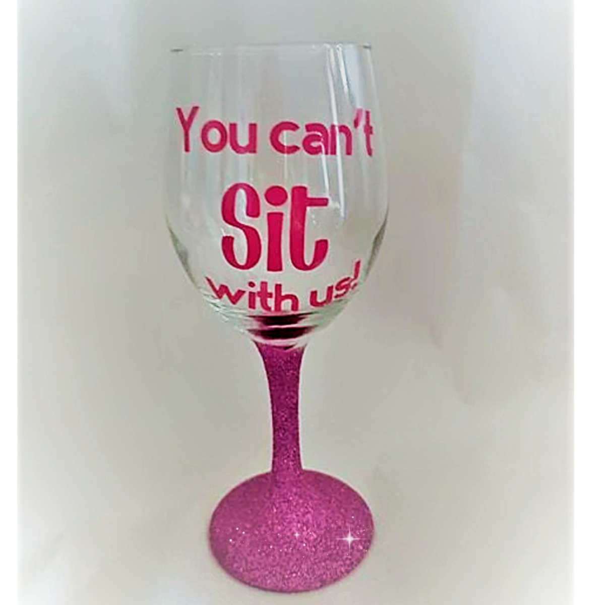 Glittering a Wine Glass - A How To Video Tutorial