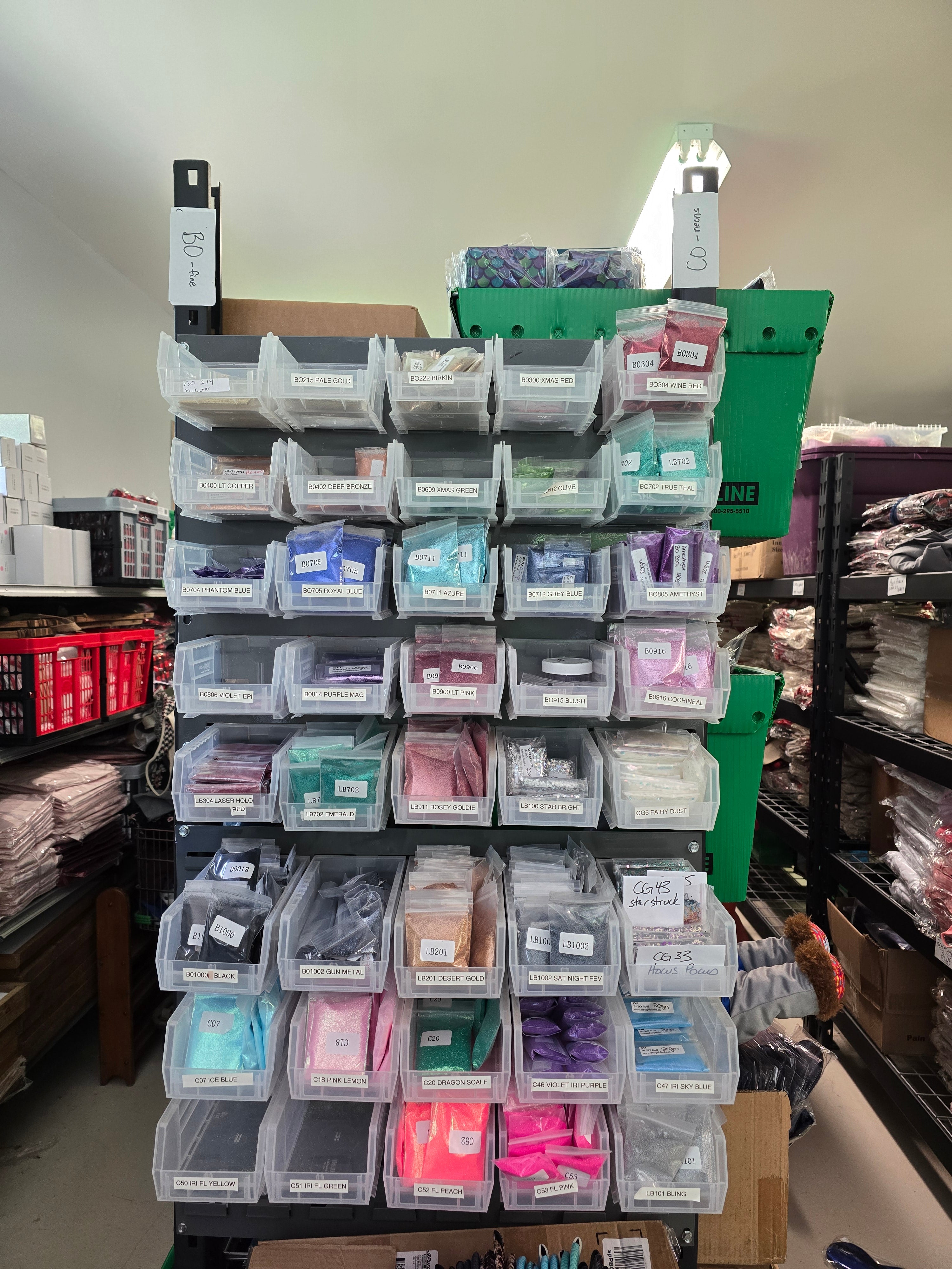 Bulk Lot Glitter Approx 800lbs