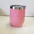 12oz Stainless WINE Tumbler - Light Pink (L)-Design Blanks