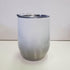 12oz Stainless WINE Tumbler - OMBRE 4 White/Silver-Design Blanks