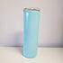 20oz SKINNY Tumbler - Light Blue-Design Blanks