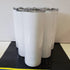 20oz SKINNY Tumbler - White-Design Blanks