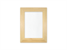 Beveled Wood Frame Mounted Canvas Panel: 9 x 12.2 Inches-Design Blanks