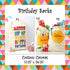 Birthday Sack- Confetti-Design Blanks