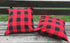 Buffalo Plaid Cushion Cover - RED-Design Blanks