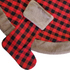Buffalo Plaid Fur Stocking-Design Blanks