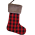 Buffalo Plaid Fur Stocking-Design Blanks