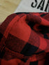 Buffalo Plaid Santa Sack - RED-Design Blanks