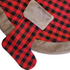 Buffalo Plaid Tree Skirt - Fur Trim-Design Blanks