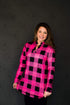 Buffalo Plaid Tunic - Pink/Black **LIMITED**-Design Blanks