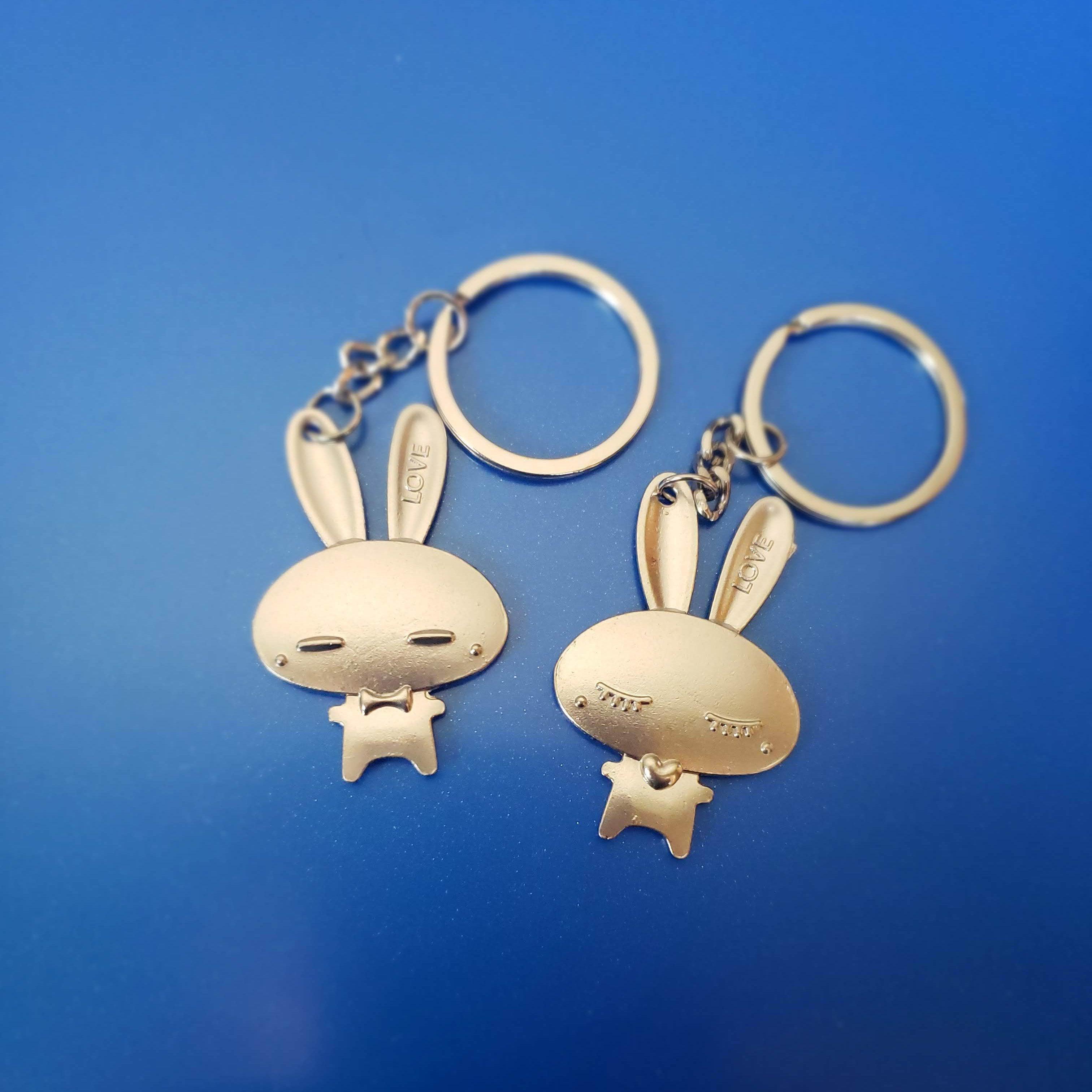 Bunny Key Chain - 2pcs-Design Blanks