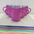 COFFEE w/HANDLE 12oz Stainless Tumbler - Purple (W)-Design Blanks
