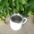 COFFEE w/Handle 12oz Stainless Tumbler - White (P)-Design Blanks