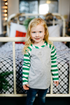 Candy Stripe Raglan Sleeve - 2 Colours HOLIDAY FAVE!-Design Blanks