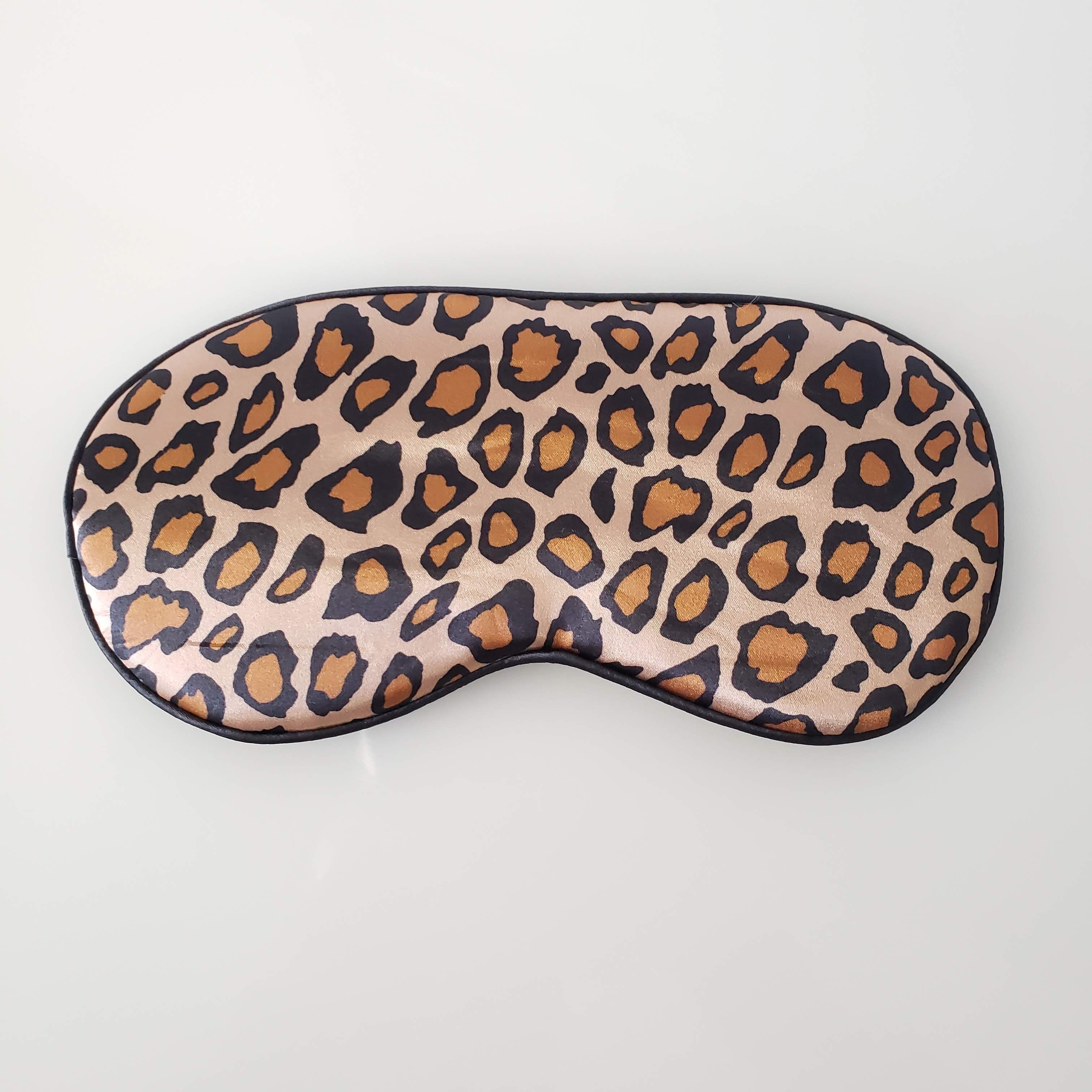Cheetah Lux Silk Sleep Mask-Design Blanks