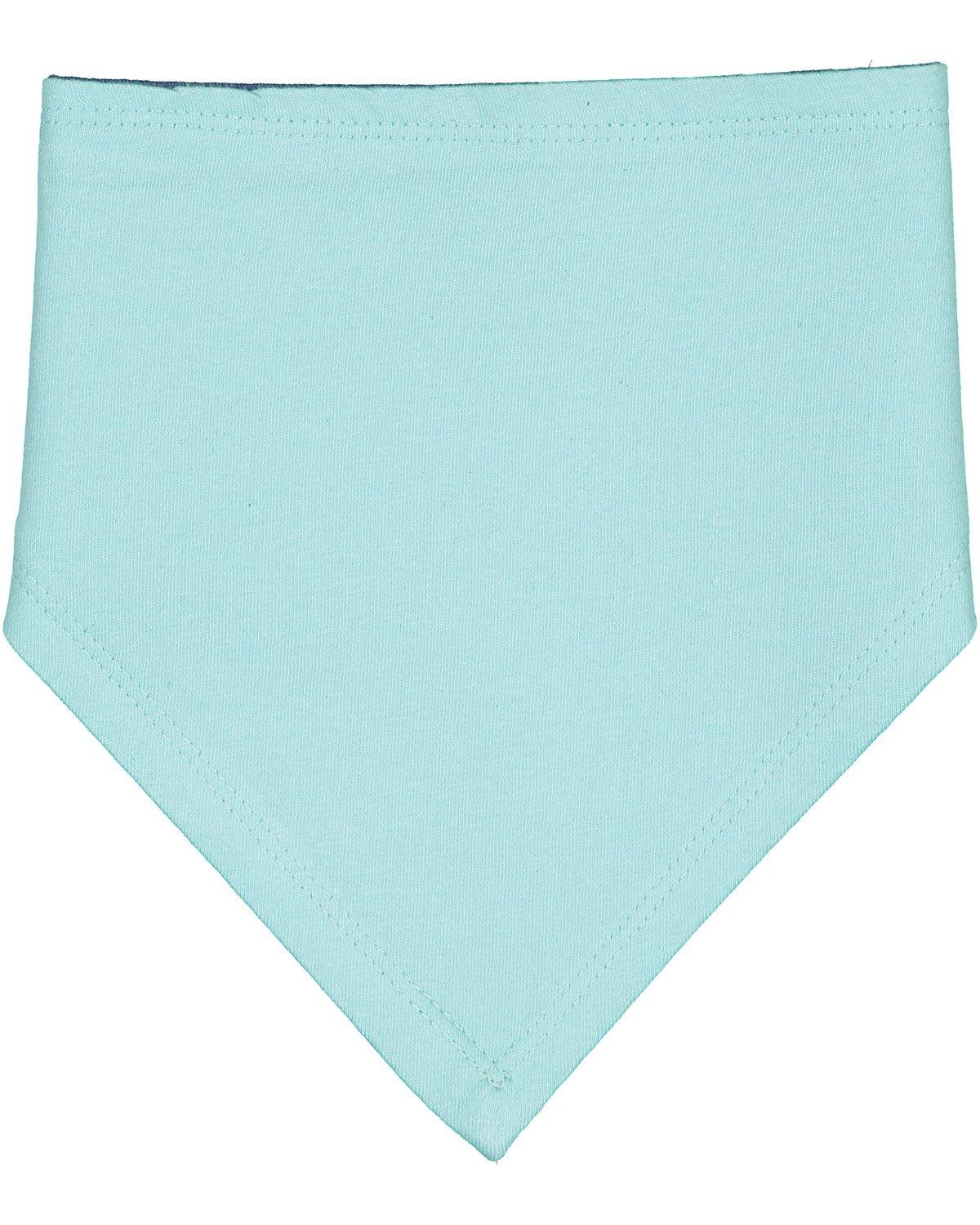 Chill/Indigo - 100% Cotton Bandana Baby Bibs-Design Blanks
