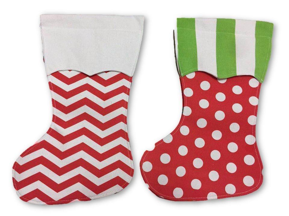 Christmas Stocking GARDEN FLAG PENNANTS-Design Blanks