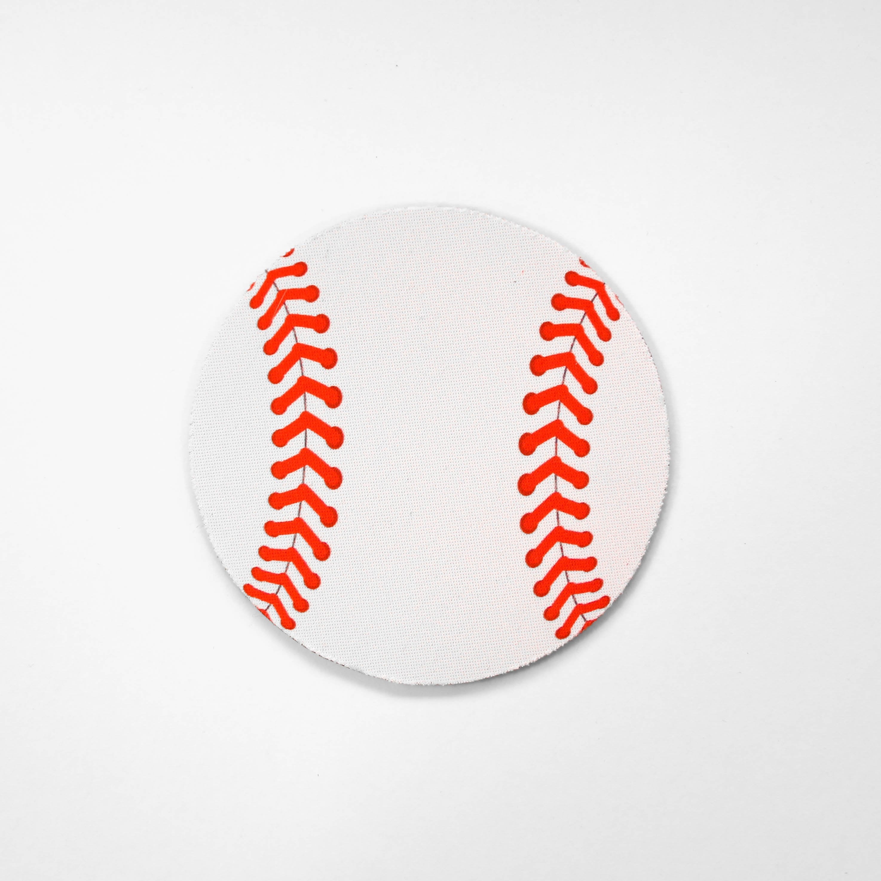 Coaster - Neoprene Baseball-Design Blanks