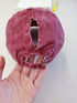 DENIM Ponytail Baseball Hat - Cranberry-Design Blanks