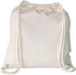 Drawstring Backpack 100% Cotton - Unbleached-Design Blanks