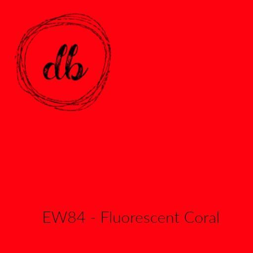 EW84 Fluorescent Coral – EasyWeed® HTV-Design Blanks
