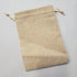 Faux Jute Bags - 5 x 7 " Beige 12 Pack-Design Blanks