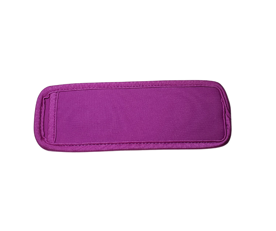 Freezie Cover - Solid Colour - Purple-Design Blanks
