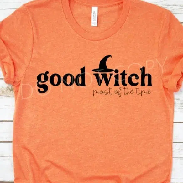 Good Witch - Screen Print Transfer-Design Blanks