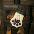 Green Plaid Pet Paw - Fleece-Design Blanks