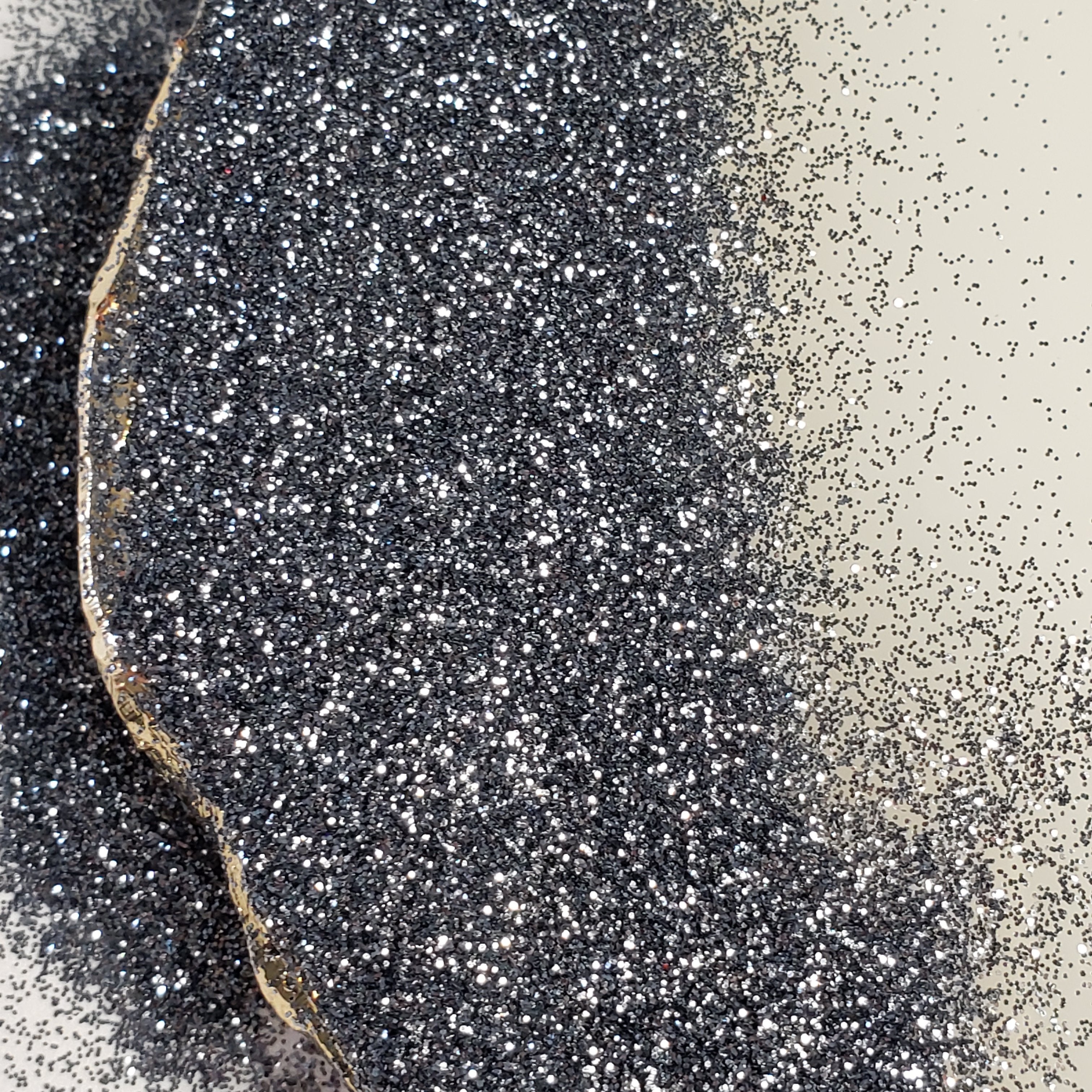 Gun Metal Glitter-Design Blanks