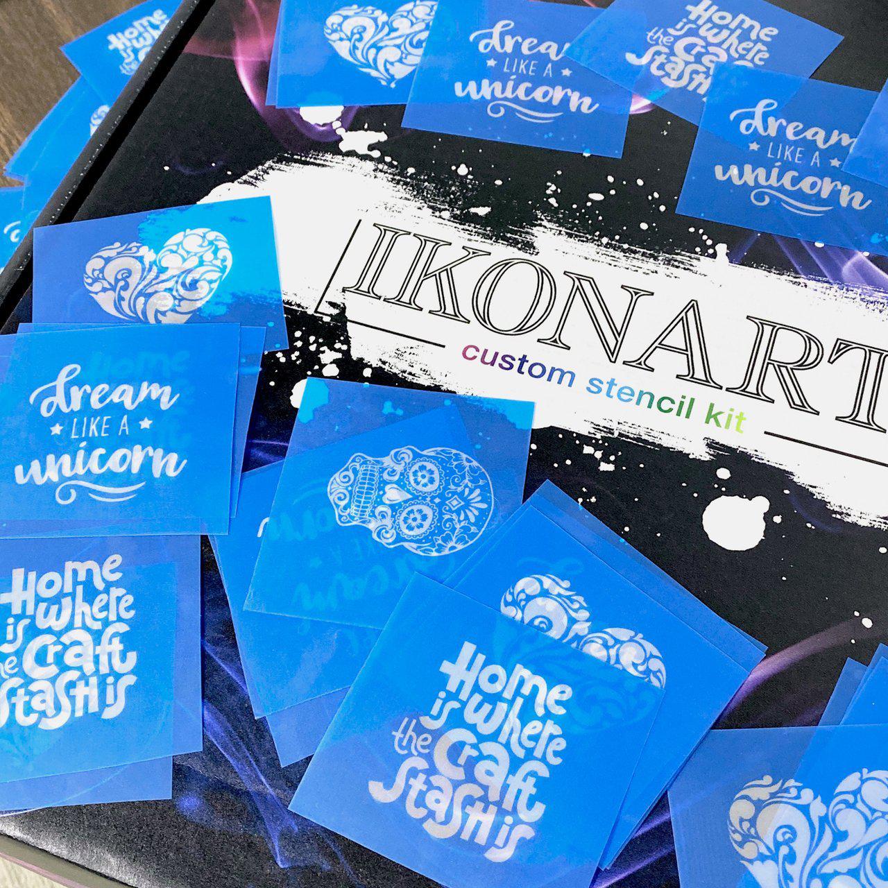 Ikonart Stencil Film 10" x 12"-Design Blanks