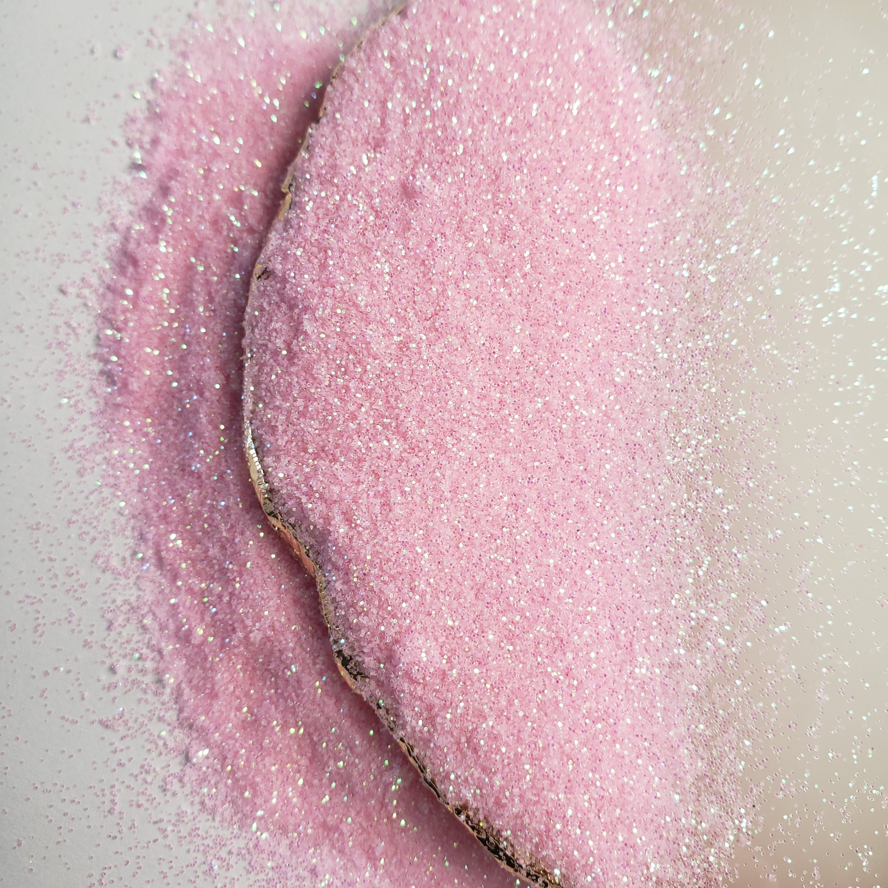 Iridescent Pink Lemonade Glitter-Design Blanks