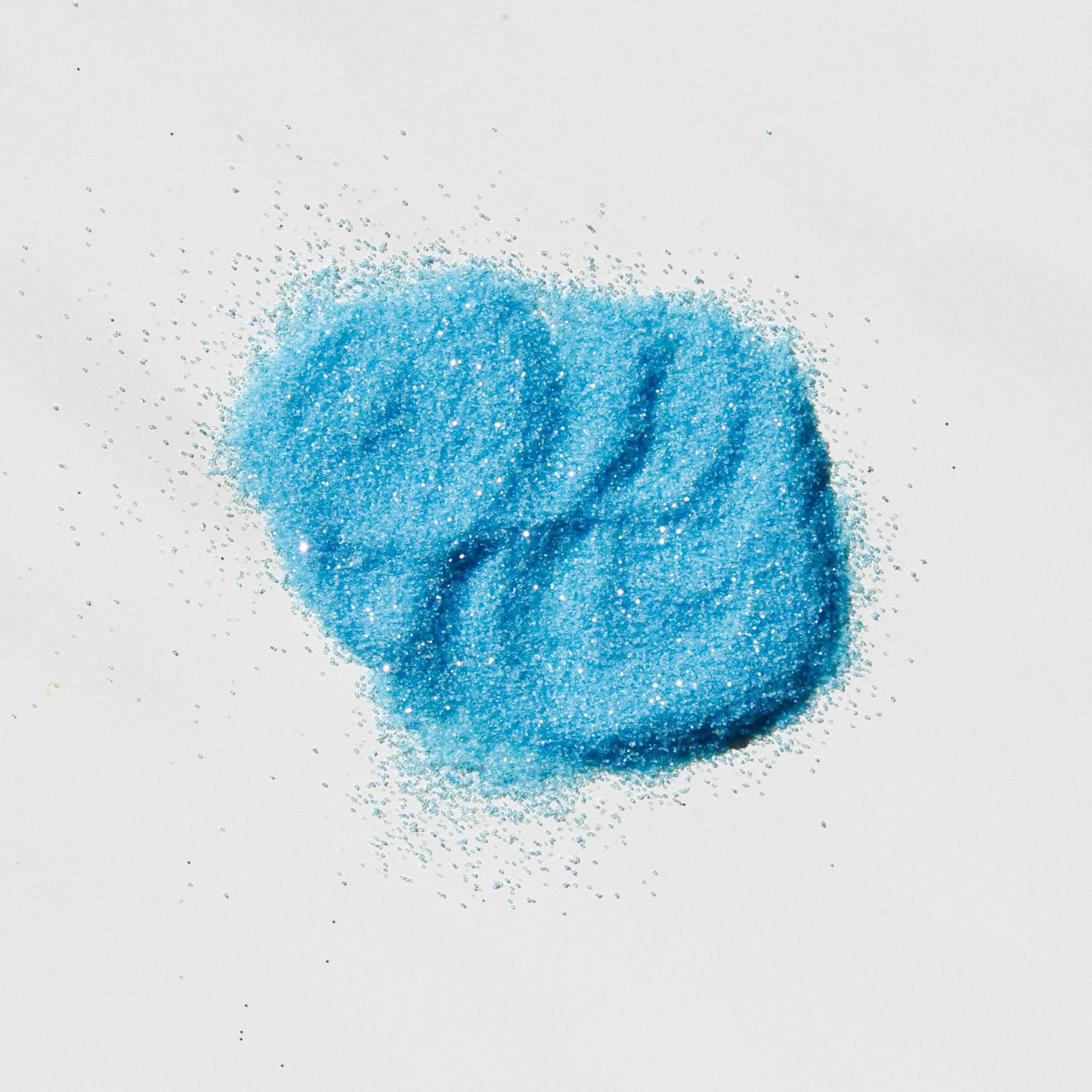 Iridescent Sky Blue Glitter-Design Blanks