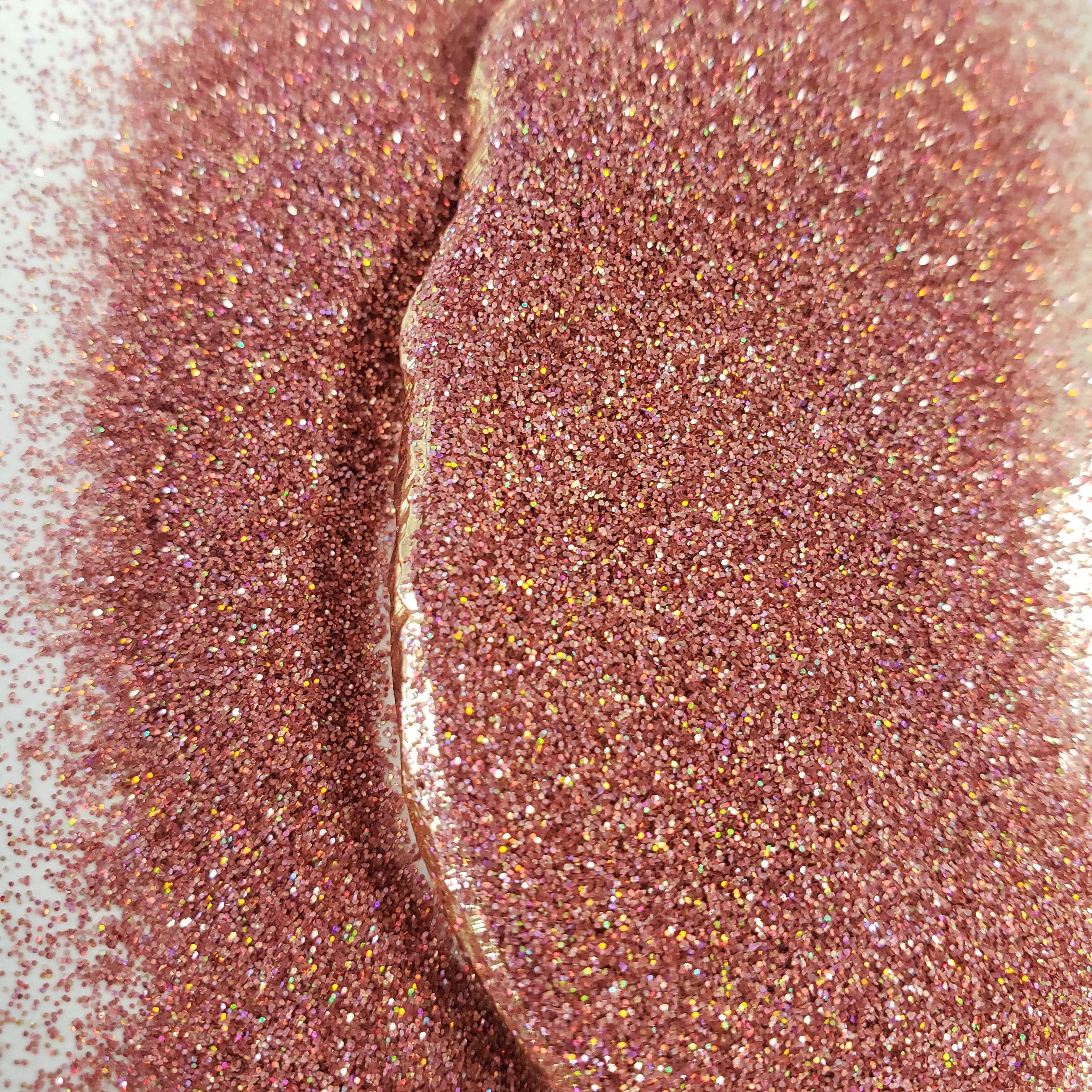 Laser Rosey Goldie Glitter HOLOgraphic-Design Blanks