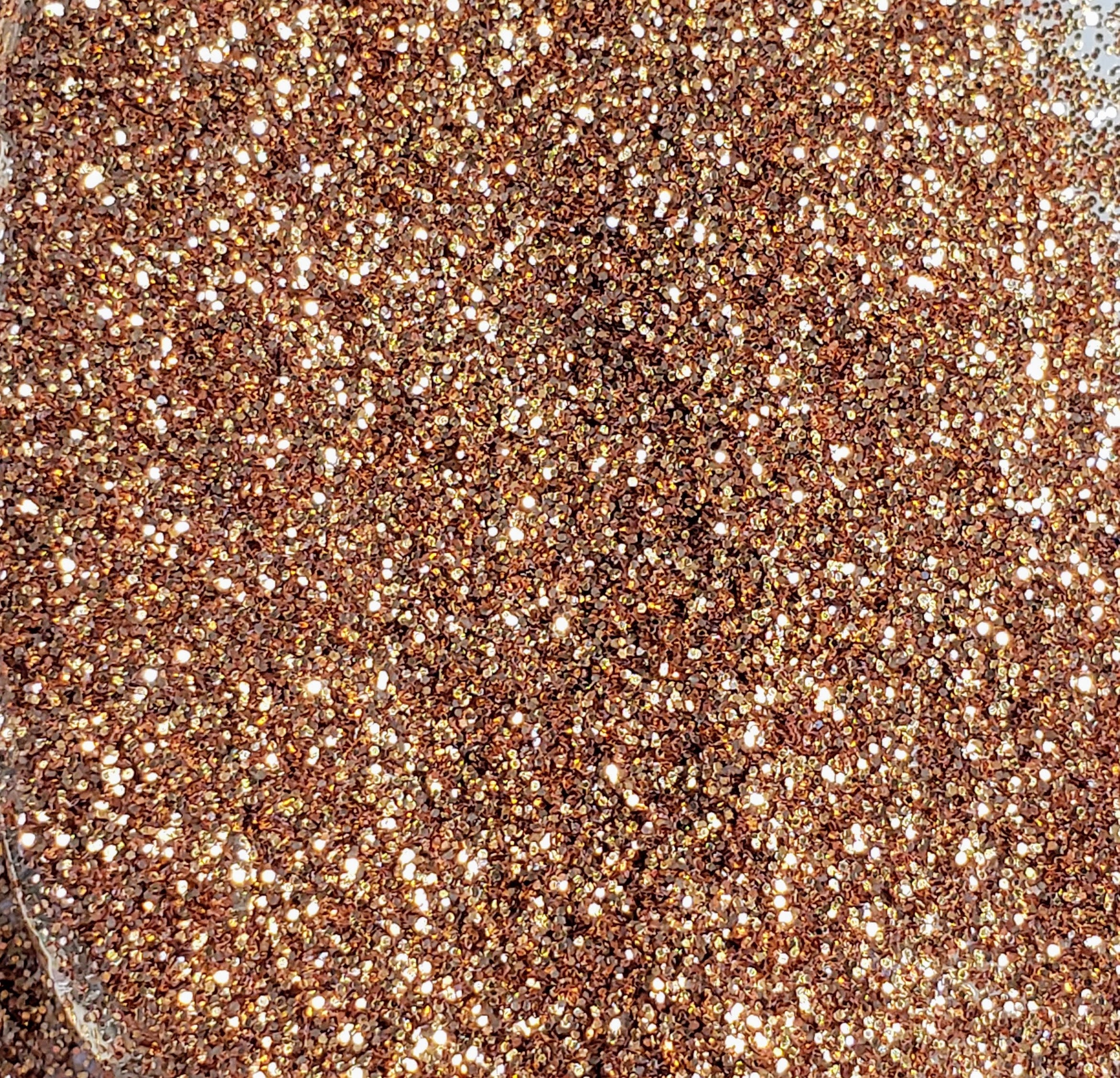 Lt Copper Glitter-Design Blanks