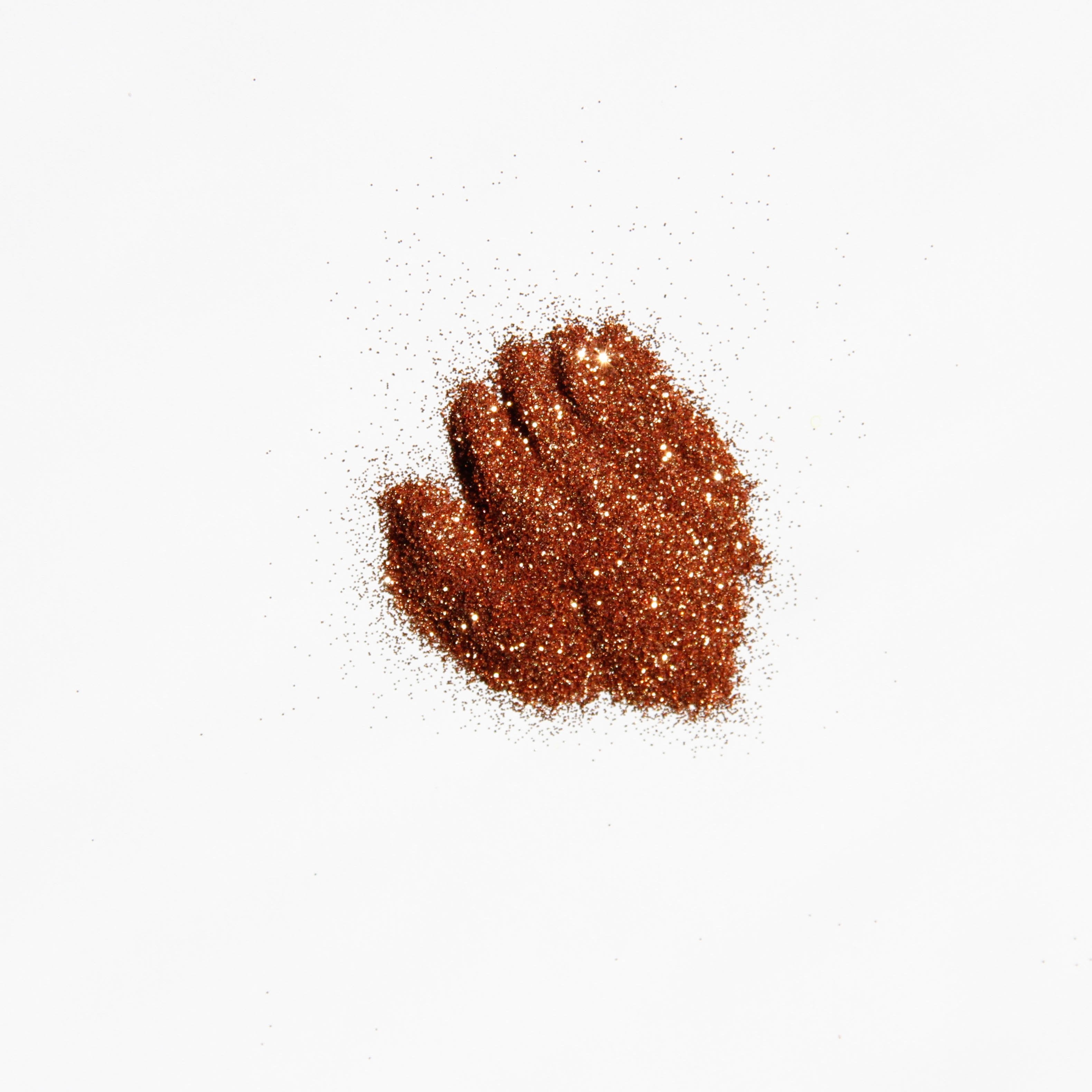 Lt Copper Glitter-Design Blanks