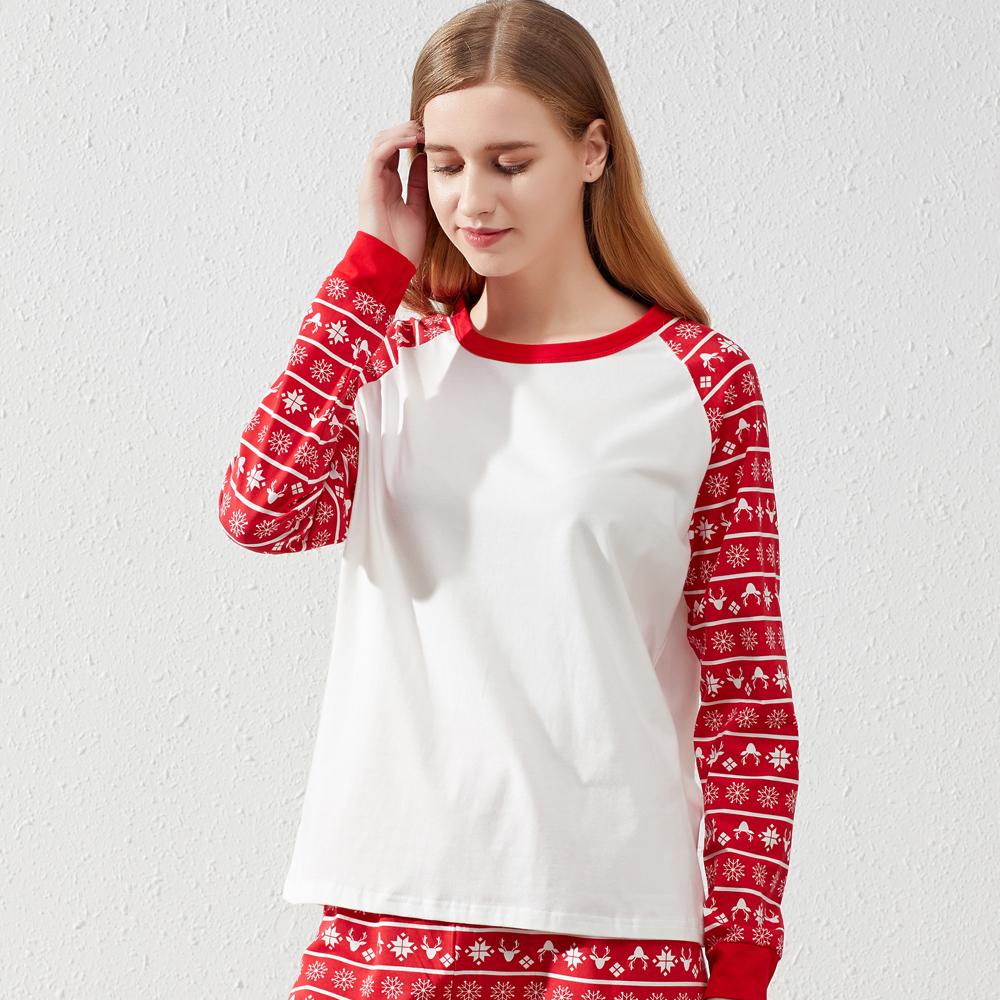 Nordic Reindeer Pattern Family Pajamas-Design Blanks