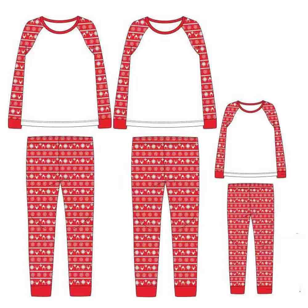Nordic Reindeer Pattern Family Pajamas – Design Blanks