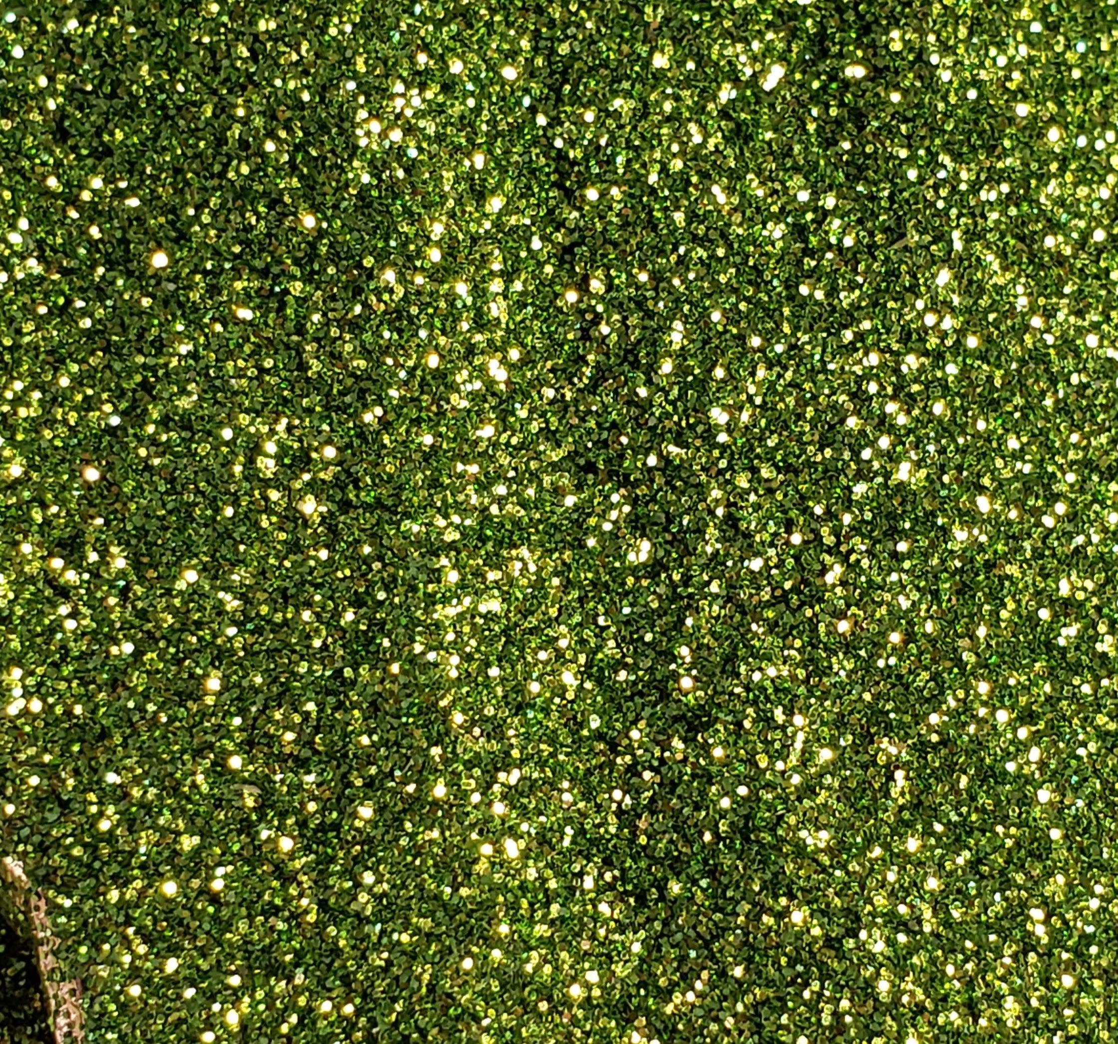 Olive Glitter-Design Blanks